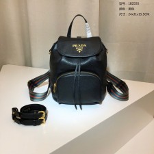 black frame 공장 프라다 다이노 가죽 백팩 1BZ035 5컬러