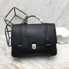 black frame 공장 프라다 남성용 가죽 Saffiano 서류가방 2VB004 2컬러