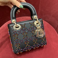 OC공장 디올 구슬 자수 토트백 17cm 2컬러