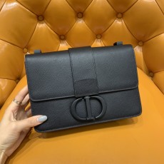 OC공장 디올 30 Montaigne 몽테인 CD 무광 크로스백 블랙 24cm 2컬러