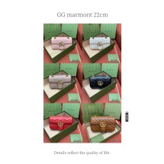 OC공장 구찌 GG 퀼팅 스몰 숄더백 6컬러 22cm 446744