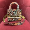 OC공장 디올 Lady D-Lite Mille Fleurs 자수 토트백 24cm