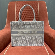 OC공장 디올 Dior Book Tote 오블리크 토트백 그레이 2사이즈