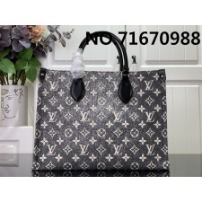 [88factory] 루이비통 온더고 MM 데님 M46448 35*27*14cm
