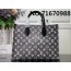 [88factory] 루이비통 온더고 MM 데님 M46448 35*27*14cm