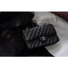 CD 공장 샤넬 클래식 미디움 캐비어 블랙
