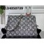 [88factory] 루이비통 숄더백 데님 블랙 M57790 26*20*12cm