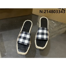 [152] 버버리 린넨 체크 슬리퍼 (여성용)