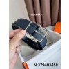 에르메스 SADDLE 3.8cm REVERSIBLE 벨트 2컬러