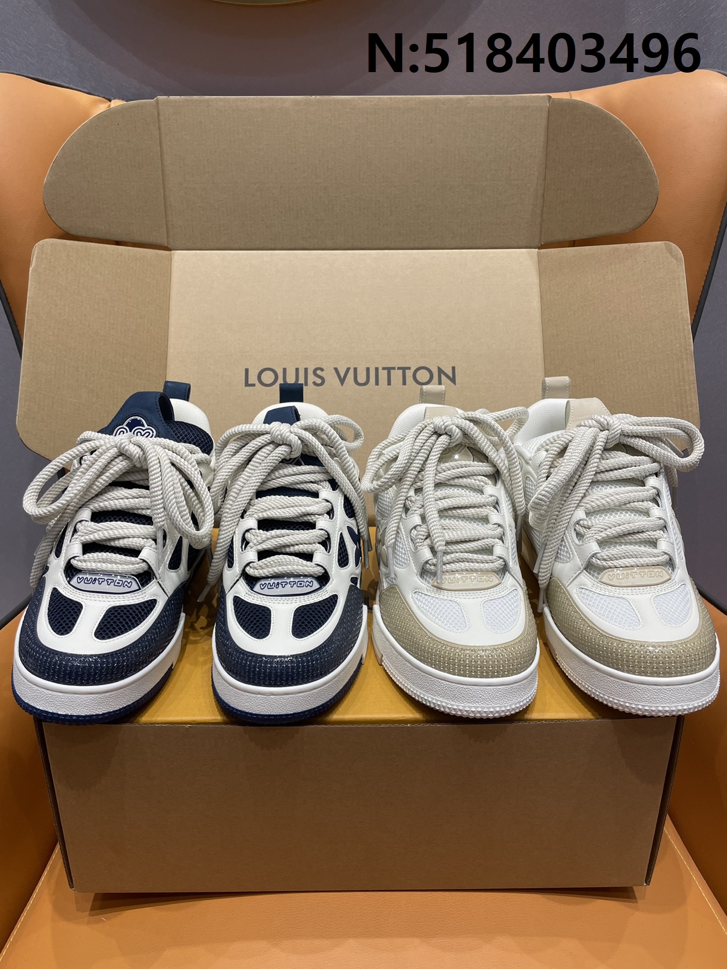 [A1] 루이비통 1854 trainer 23SS 스니커즈 2컬러 4cm