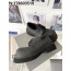 [327] 발렌시아가 커플 스테로이드 더비 슈즈 블랙 4cm (한 치수 더 크다)