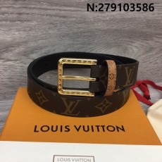 루이비통 각인 프라워 버클 LV 벨트 3cm