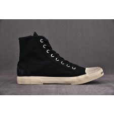 [R] 발렌시아가 파리스 하이 스니커즈 검흰 Balenciaga PARIS High Black and white
