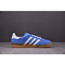 아디다스 오리지널 가젤 인도어 블루 퓨전 클라우드 화이트 Originals Gazelle Indoor
