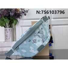 [88factory] 루이비통 디스커버리 범백 M22576 44*15*9cm 스카이 블루