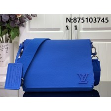 [88factory] 루이비통 에어로그램 메신저백 블루 30.5*24*10cm M57080