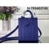 [88factory] 루이비통 삭플라 미니 토트백 숄더백 M46453 블루 19*22*7cm