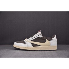 【FK】Travis Scott x Air Jordan 1 Reverse Mocha 나이키 리버스 모카