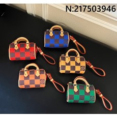 [88factory] 루이비통 체커보드 미니 키폴 키링 10*5*6cm 5컬러