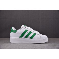 AD Originals Superstar XLG 白绿 IF8069