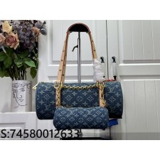 [88factory] 루이비통 빠삐용 숄더백 M46830 데님