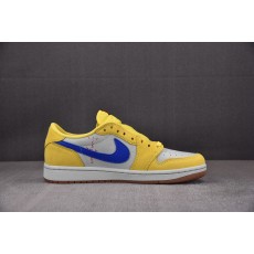 [LJR] WMNS Travis Scott x Air Jordan AJ 1 Low“Canary” 옐로우 DZ4137-700