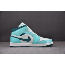 [CJ] WMNS Air Jordan 1 Mid“Bleached Turquoise” 스카이 블루 DZ3745-300