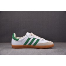 [TC头层] SPORTY & RICH x Ad Samba OG 白绿 HQ6075