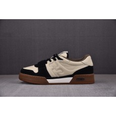 [BQ FENDI Match 芬迪板鞋 米白黑