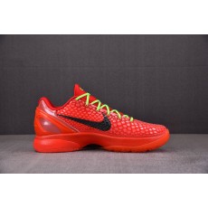 [KWGX] NK Kobe 6 Protro“Reverse Grinch” 레드 FV4921-600