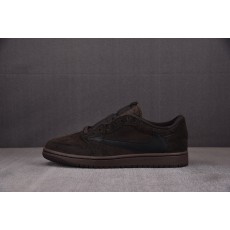 [DG]나이키 에어 조던 레트로 로우 Air Jordan 1 Retro Low OG SP Travis Scott 벨벳 브라운 DM7866-202