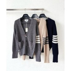 (AR 공장) 톰브라운 가을 겨울 신상 염색 4줄 가디건(3color)