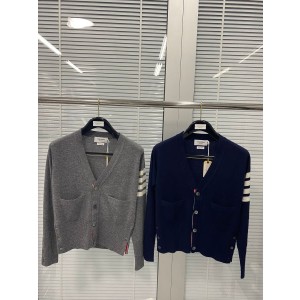 (TURBO공장) 톰브라운 클래식 캐시미어 4버튼 가디건(2color)