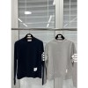 (TURBO공장) 톰브라운 클래식 코튼 풀오버 라운드넥 스웨트셔츠(2color)