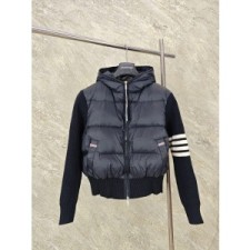 (GTR 공장) 톰브라운 울 니트 패치워크 다운 재킷(2color)