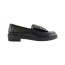 (HappyShoese공장) C. 턴락 퀄팅 로퍼 블랙