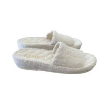 (HappyShoese공장) C. faux fur 슬리퍼 (블랙,화이트)