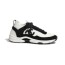 (HappyShoese공장) C. 니트 스니커즈 검흰