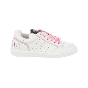 (HappyShoese공장) C. 백로고 스니커즈 핑크