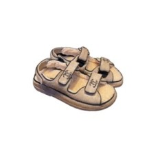 (HappyShoese공장) C. 송치 밸크로 샌들 브라운