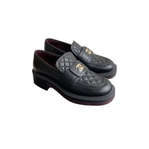 (HappyShoese공장) C. 스쿨백 버클 플랫폼 로퍼