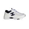 (HappyShoese공장) C. 스니커즈 매쉬 스웨이드 화이트 블랙