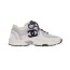 (HappyShoese공장) C. 퀄팅 패브릭 스니커즈