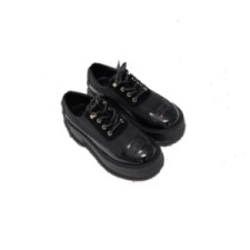 (HappyShoese공장) C. 플랫폼 슈즈 블랙