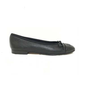 (HappyShoese공장) C. 발레리나 플렛 슈즈 블랙