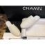 (HappyShoese공장) C.레더 CC 로고 에스파드류 슬리퍼 화이트