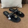 (IU공장) 샤넬 턴락 체인 플립플랍 쪼리(2color)