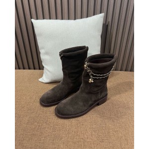 (IU공장) 샤넬 25B 체인 앵클 부츠(2color)