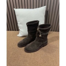 (IU공장) 샤넬 25B 체인 앵클 부츠(2color)