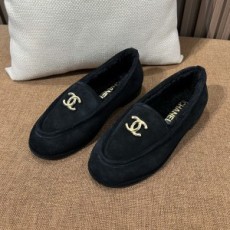 (IU공장) 샤넬 스웨이드 테디 로퍼(3color)